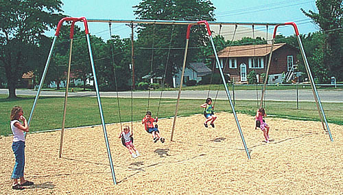 Swings - Heavy Duty Modern Swingset - Playground Parts and Equipment