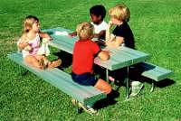 kid size picnic tables