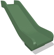 Slide :: Playground parts and equipment :: Double wall flat slide