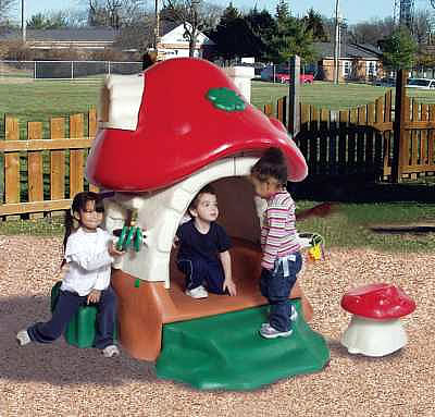 Mushroom Kottage :: Playground Equipment :: Plastic Structure