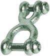 Swing parts, swingparts, swingset parts, Commercial Swing Chain Fastener - H-Shackle
