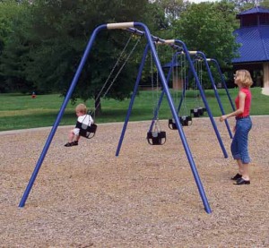 swings sets playground