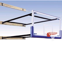 Commercial Basketball Systems - Wall Mounted Systems - SuperMount