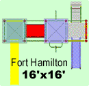 Fort Hamilton - Heavy duty residential play structure - Playground equipment and parts