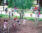 See saw, seesaw - playground climbing equipment