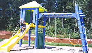 Residential and light commercial playground equipment fort structures :: Fort Columbus