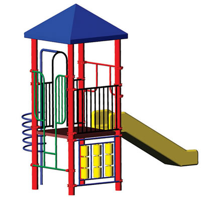 Play Equipment - Commercial Play Structures - Model Ray