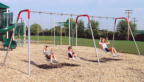 playground and swing set