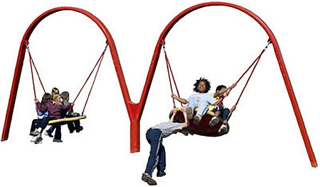 Swings - Arch Post Swing - Playground Parts and Equipment