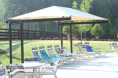 pool shade structures