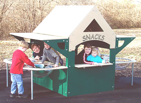 Special needs playground equipment - Snackshop Sand and Water Table