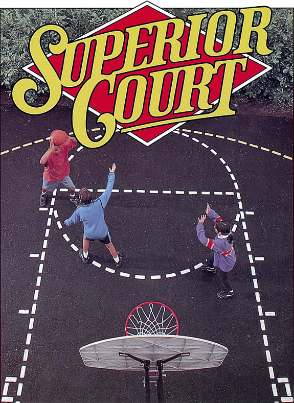 basketball court stencil