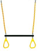 Residential Playground Parts - Metal Trapeze with Plastisol Chains