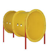 Funtubes, fun tubes - double yellow