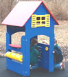 Play house, playhouse, tot house - playground equipment
