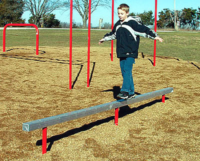 balance beams, balance beam, playground balance beam